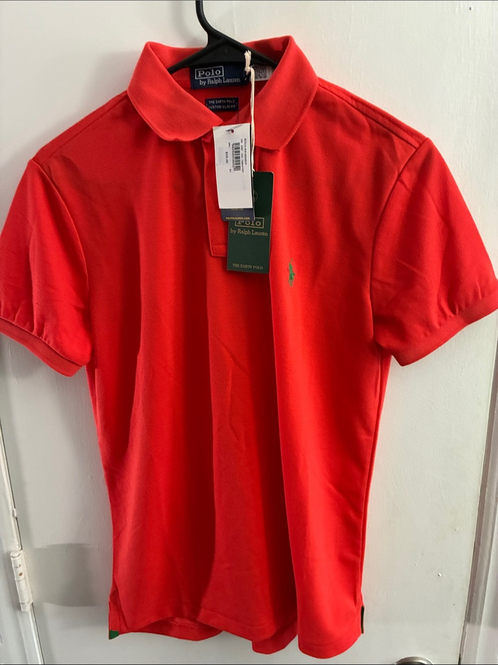 Polo by Ralph Lauren Men’s Bright Red Short-Sleeve Polo